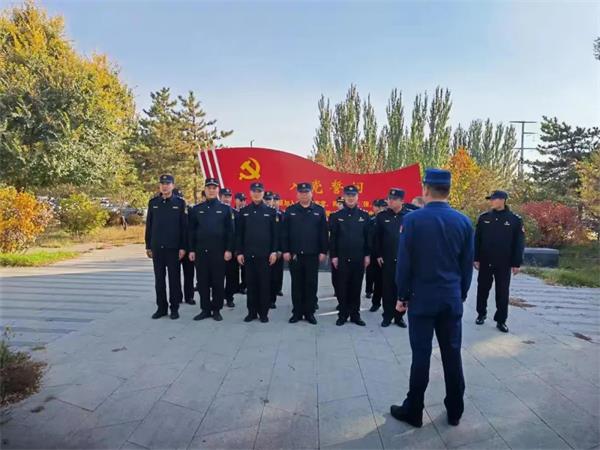 區綜合執法大隊開展隊列訓練